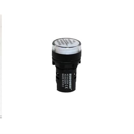 Eurowest Led Sinyal 22mm 220v Beyaz