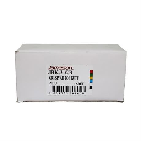 JAMESON 3'LÜ BUTON KUTUSU GRİ-SİYAH