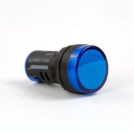 EUROWEST LED SİNYAL 22MM 24V MAVİ