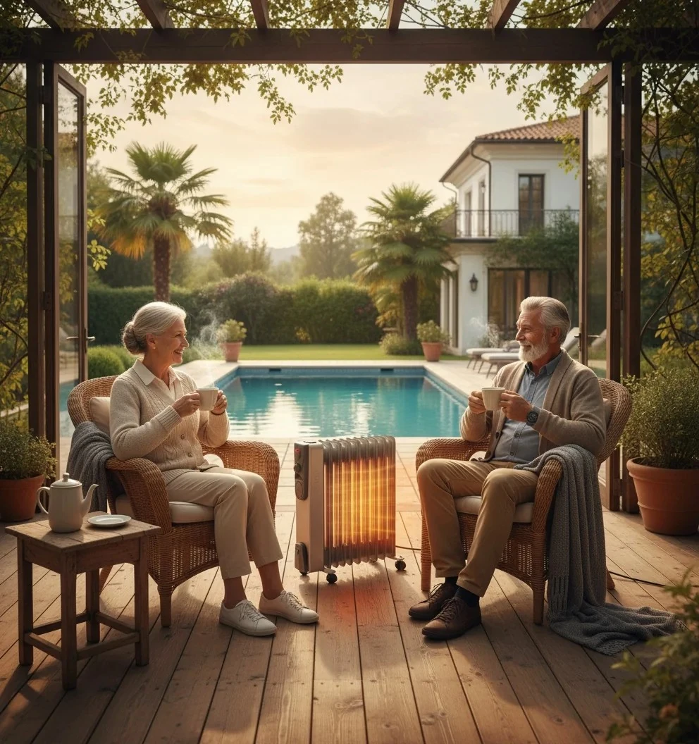 Taflan 11 Dilim 2500W Termostatlı Yağlı Radyatör