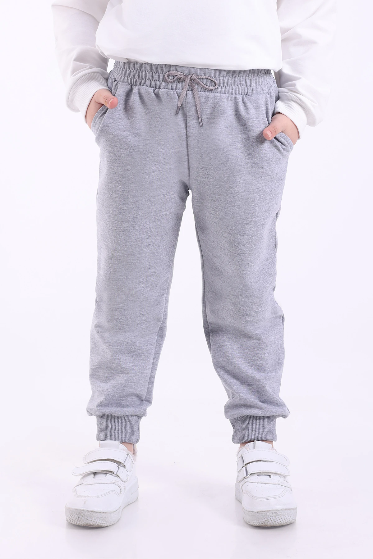 3 lü Set Mevsimlik 2 ip Cepli Eşofman Altı (Lacivert Siyah Gri)