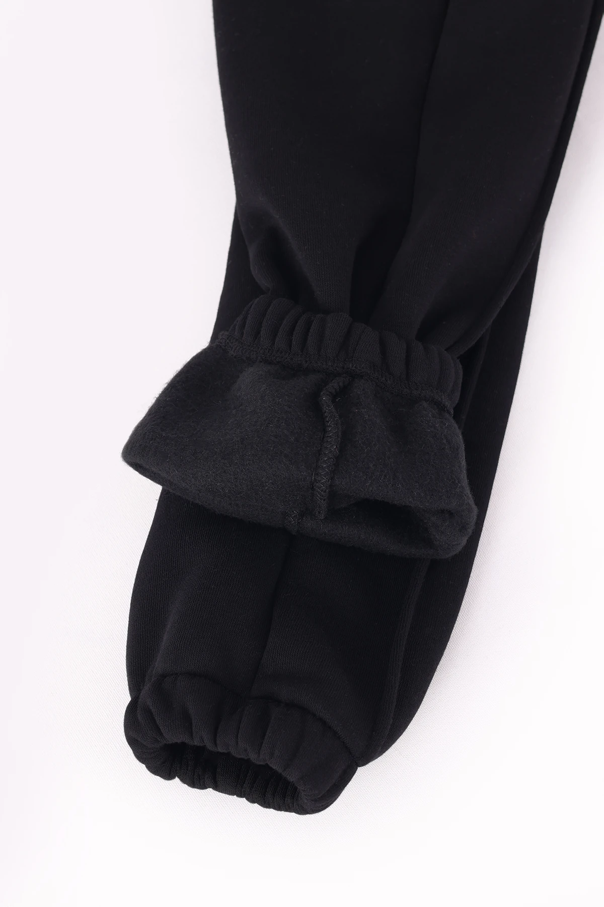 Kışlık 3 iplik İçi Polarlı Cepli Kız ve Erkek Çocuk Siyah Lacivert Gri Eşofman Altı (3 lü set)