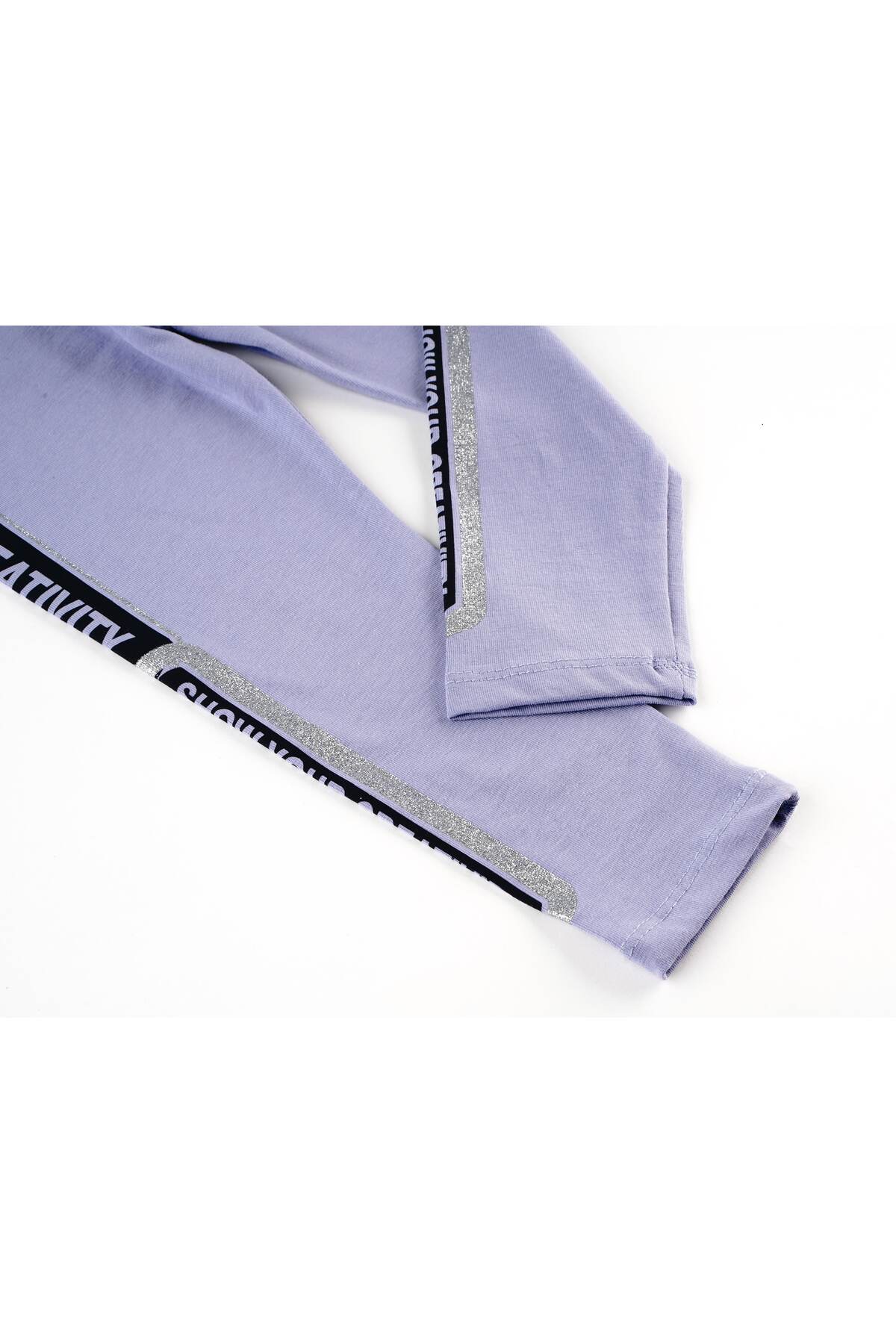 kız çocuk tayt pamuklu likralı uzun tayt