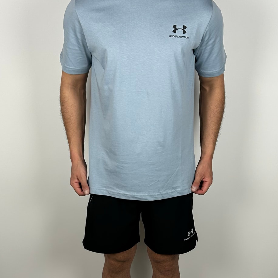 Mersa Blue Regular Cotton T-shirt   |  1099