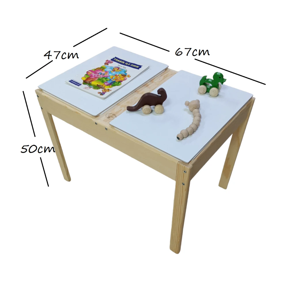 Kapaklı Kum Ve Su Masası Duyu Masası