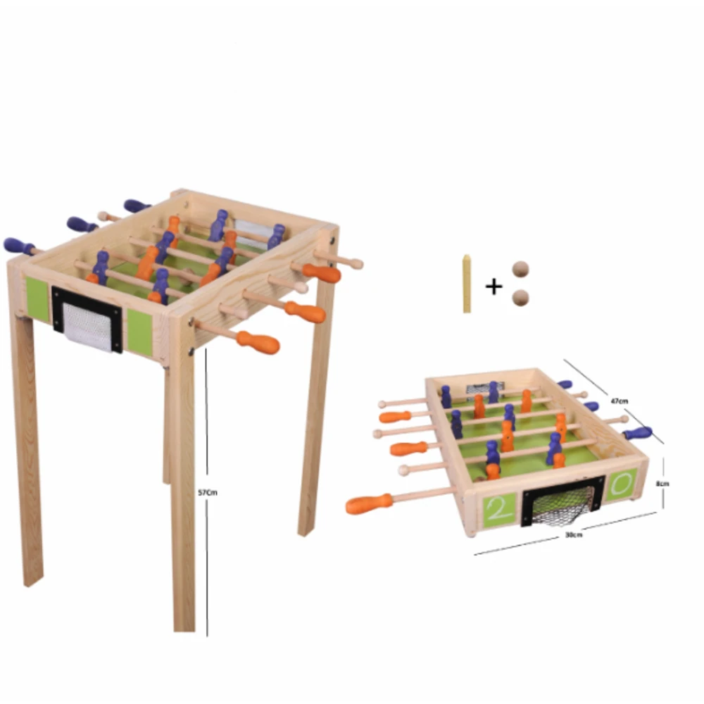 Ayaklı Ahşap Langırt 2 In 1