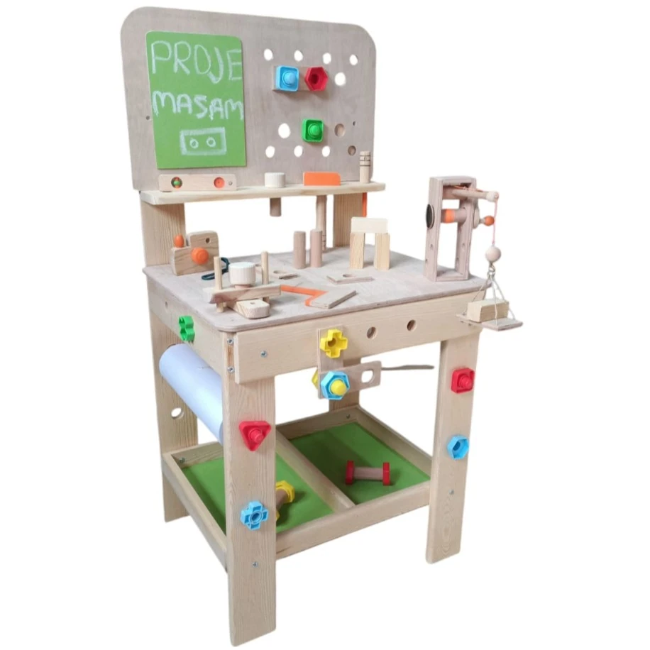 Ahşap Tamir ve Proje Masası 72 parça