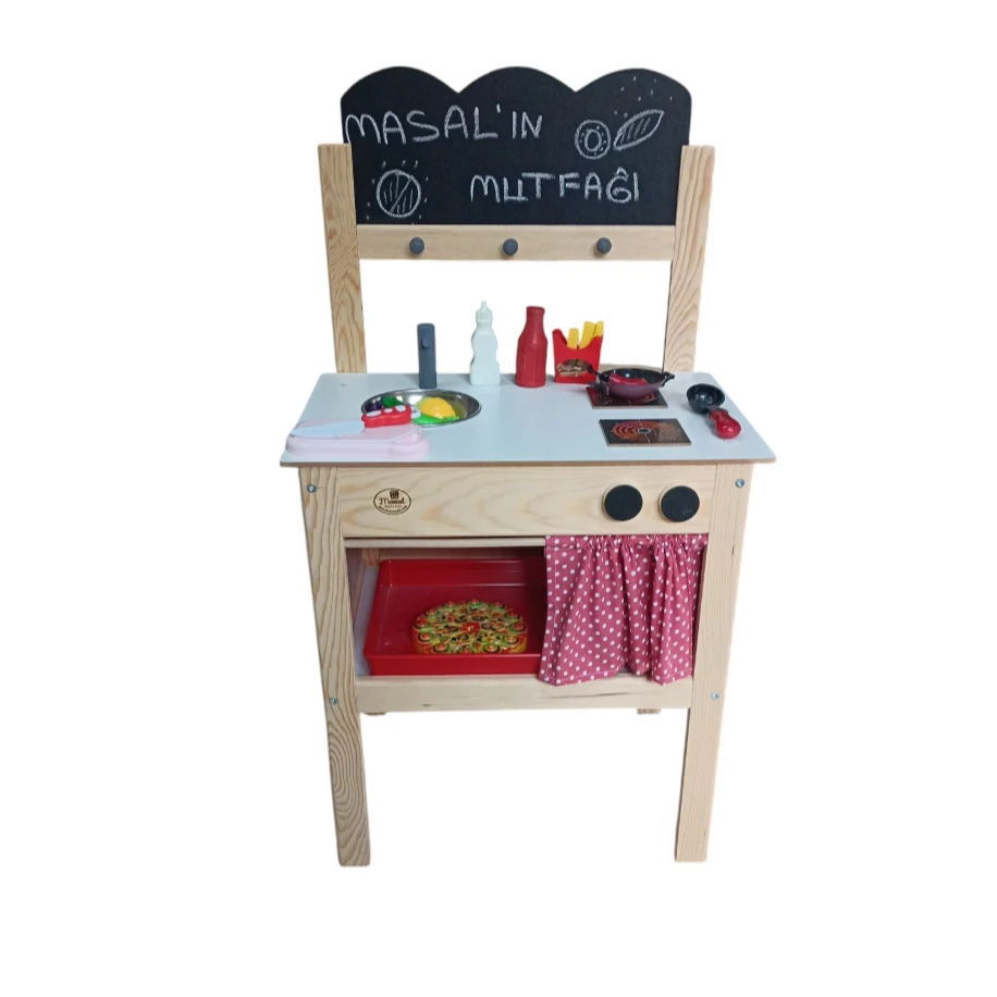 Ahşap Oyuncak Mutfak Seti Eko