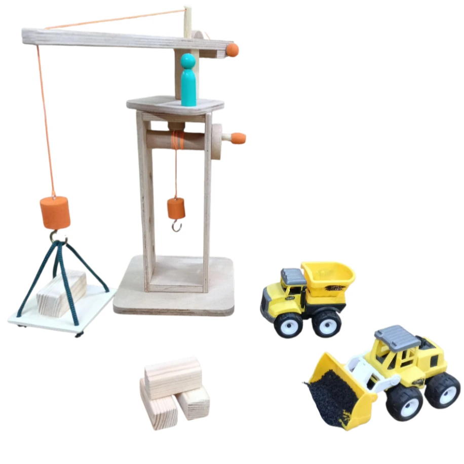 Ahşap Oyuncak Vinç