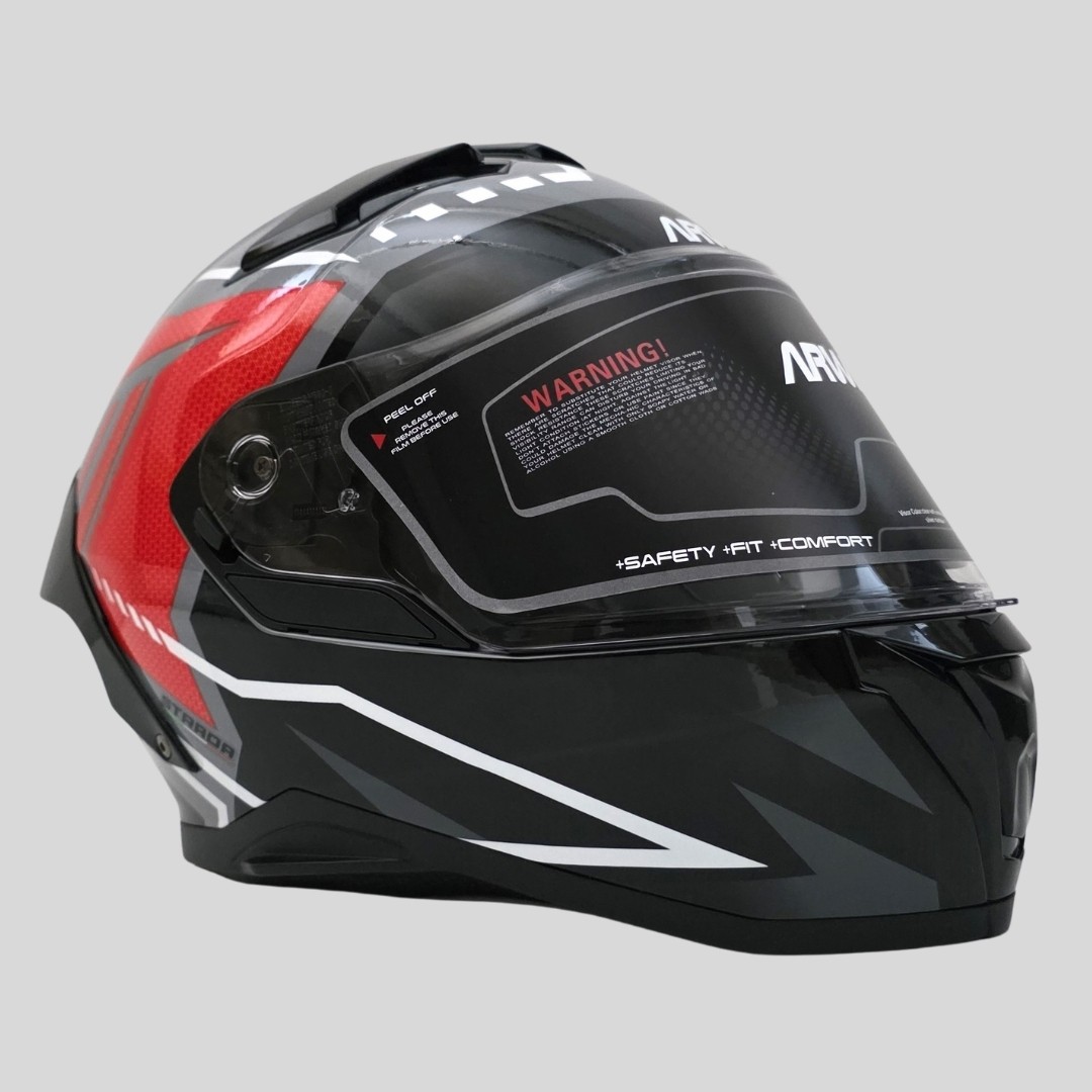 Arwic Pro Model Kapalı (Full Face) Motosiklet Kaskı – AR939 image