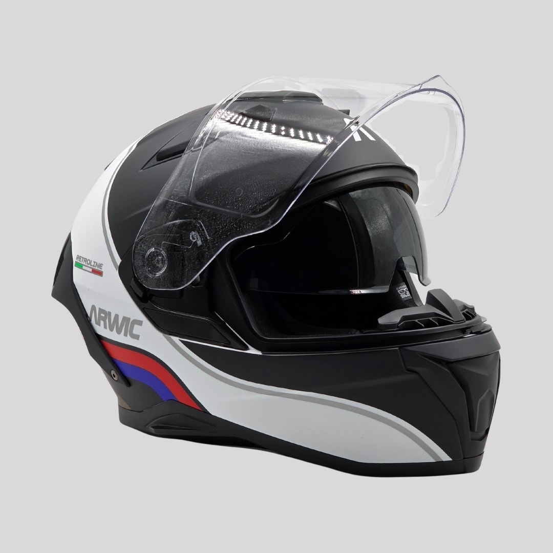 Arwic Retroline Full Face Motosiklet Kaskı - AR939 - ECE-R 22.06