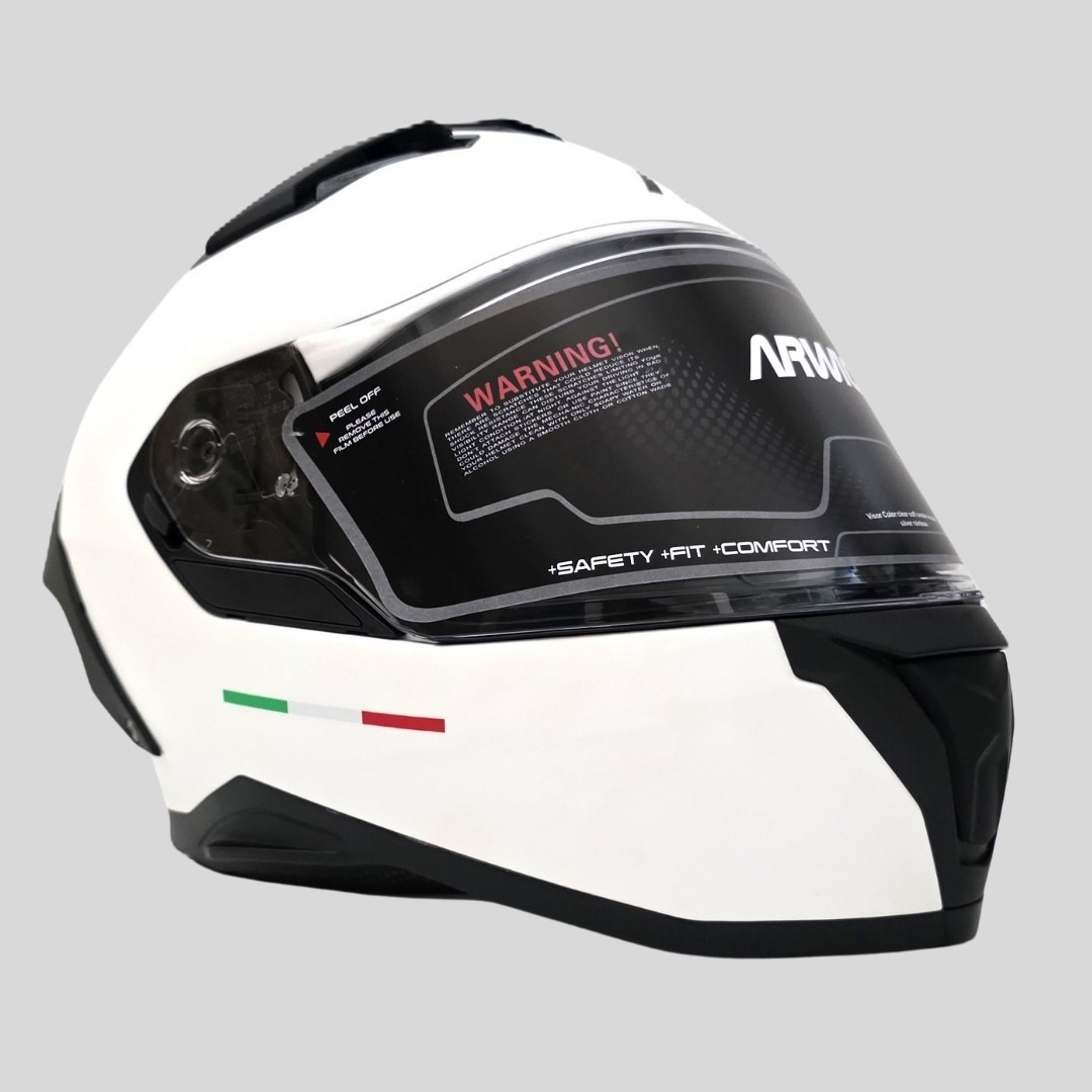 Arwic Mat Kapalı (Full Face) Motosiklet Kaskı – AR939 image