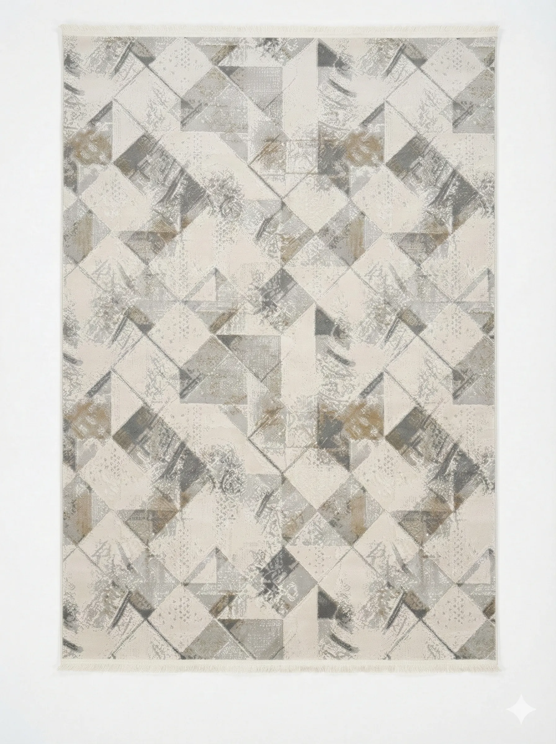 Premium Seri Gri-Mavi Akrilik Jüt Taban Doğal Halı Yolluk Oturma Odası Halı Salon Halısı 1733A