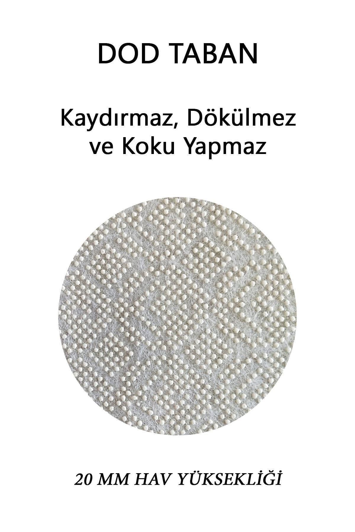 Lazer Kesim Beyaz Peluş Halı Banyo Paspası 2'li