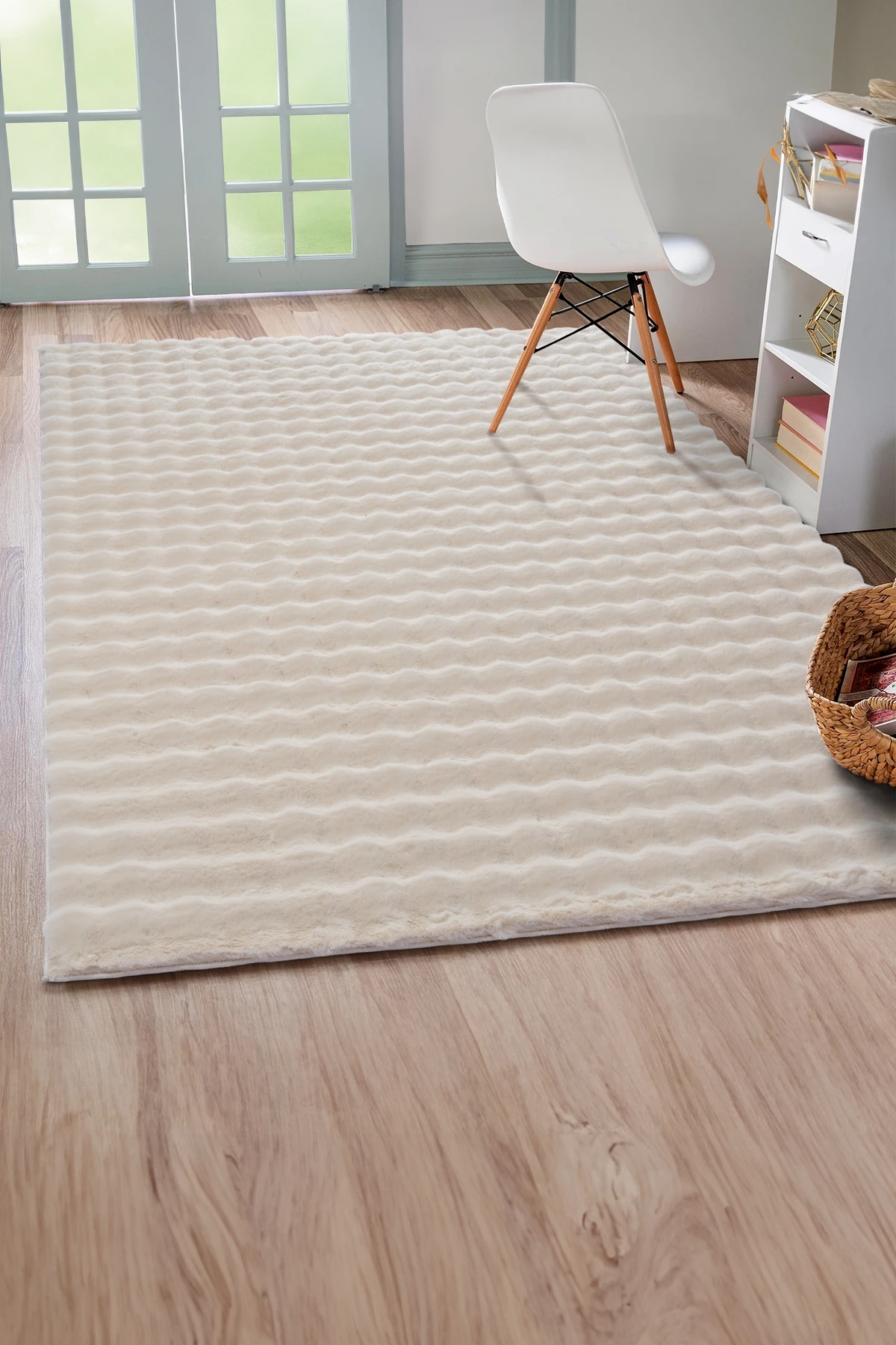 Vizon Bubble Yumuşak Kaymaz Özel Taban Peluş Halı Yolluk