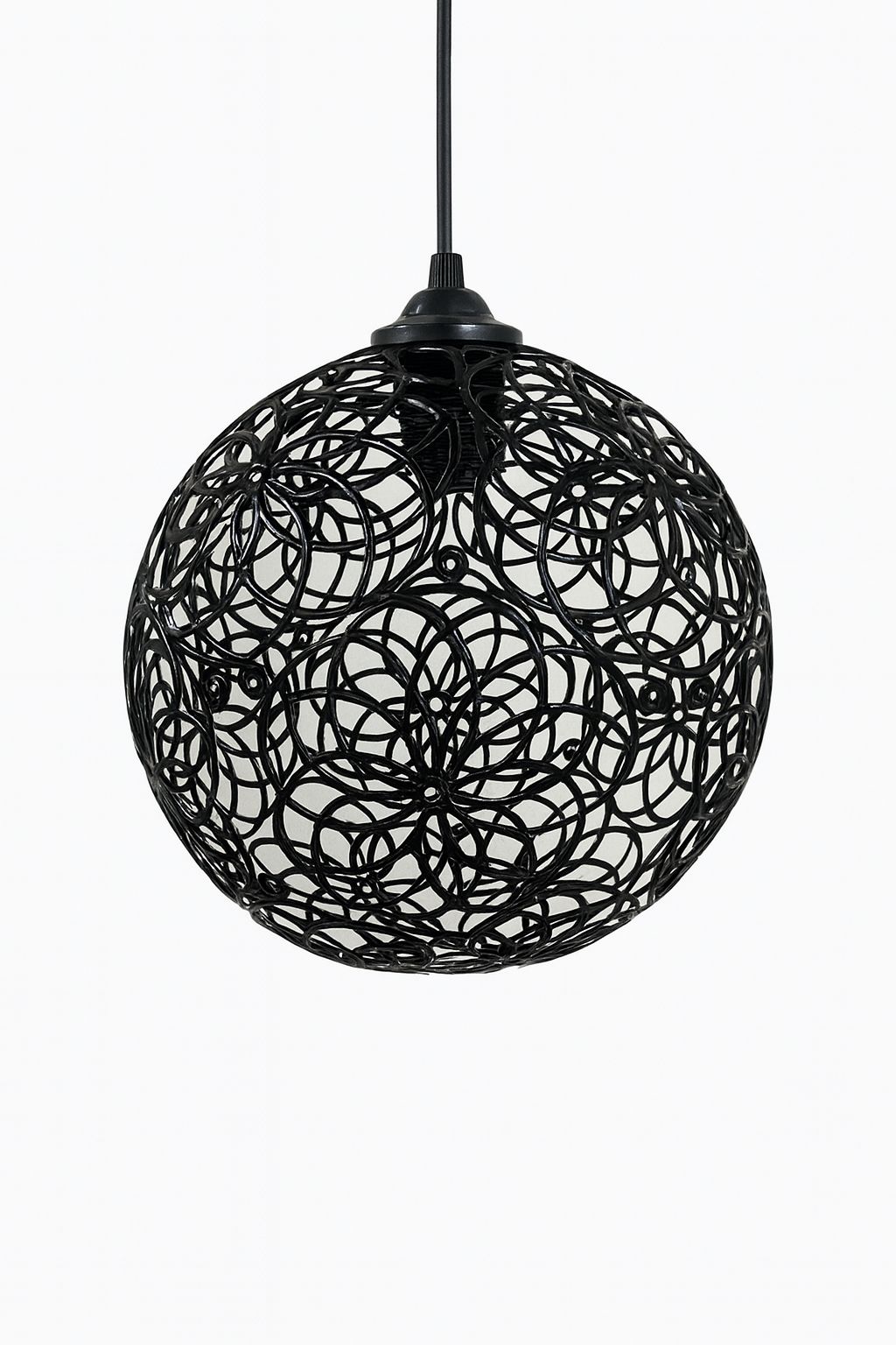 Geometrik Avize Siyah