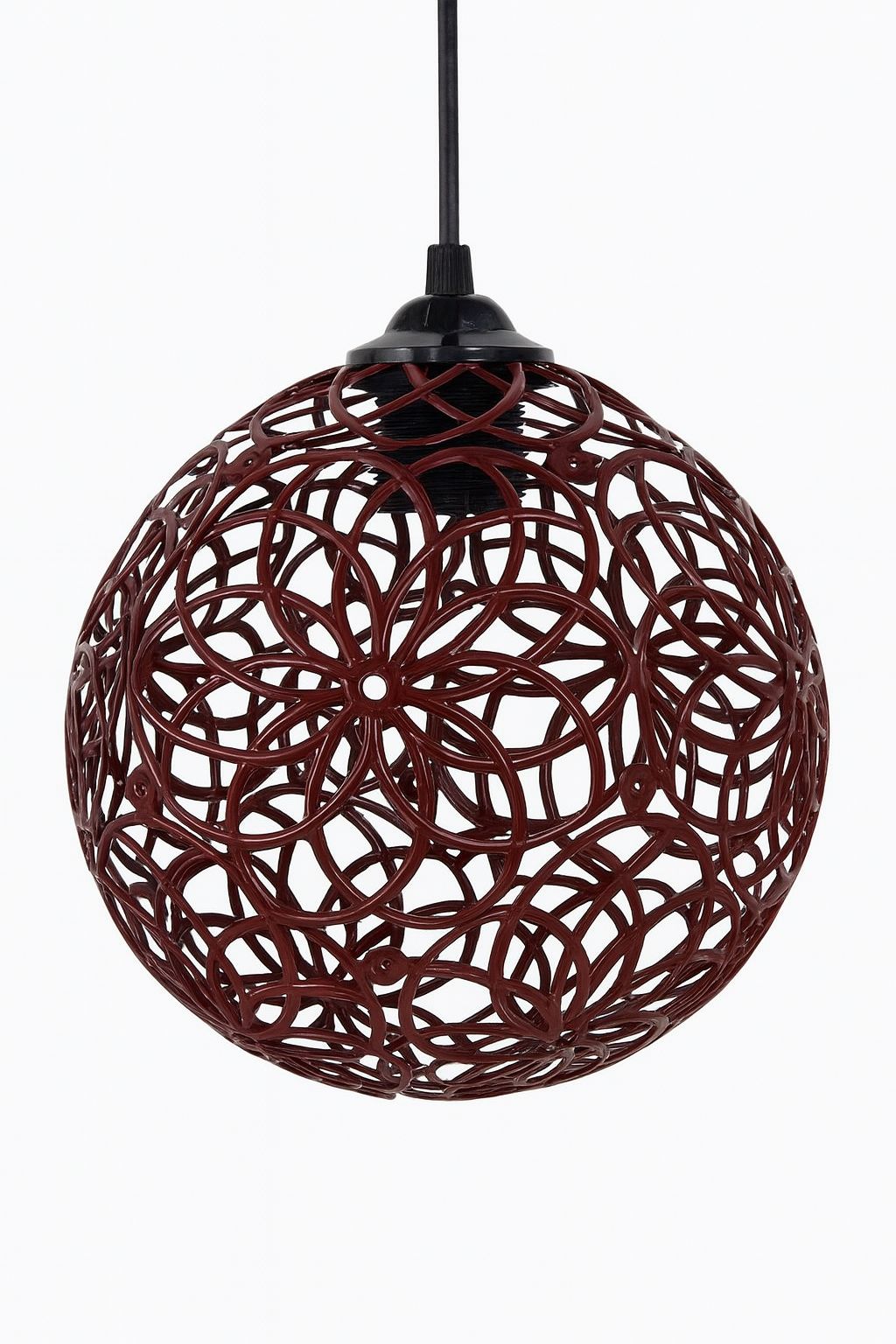 Geometri Desenli Bordo Avize