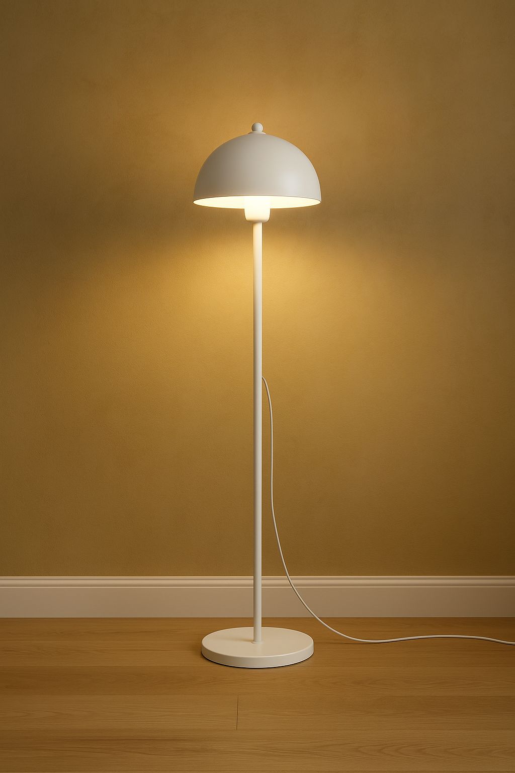 Aurora Beyaz Ay Işığı Lambader