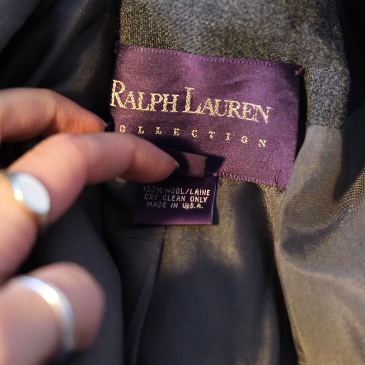 Ralph Lauren Collection – Quiet Elegance Wool Jacket