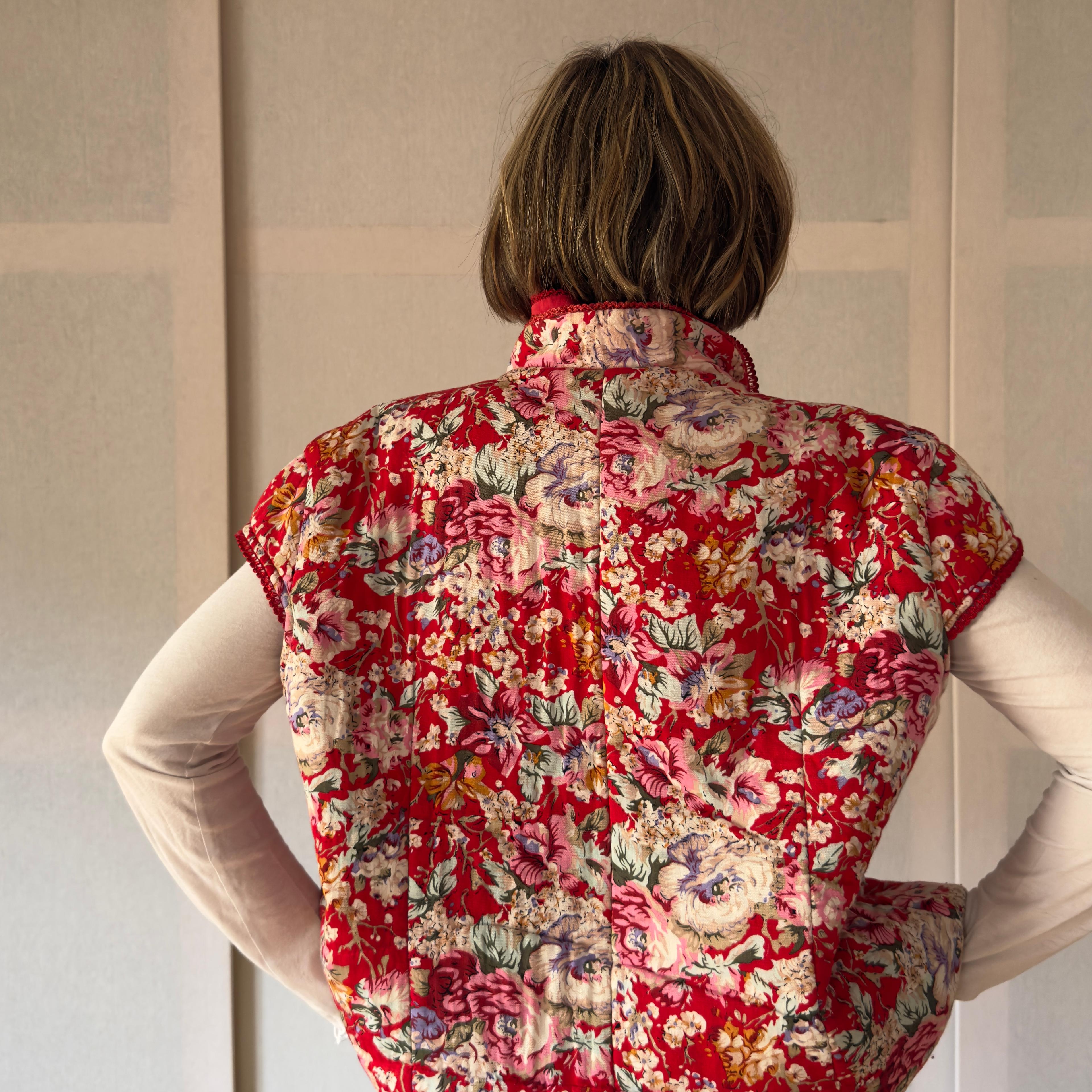 Oriental Bloom Vest