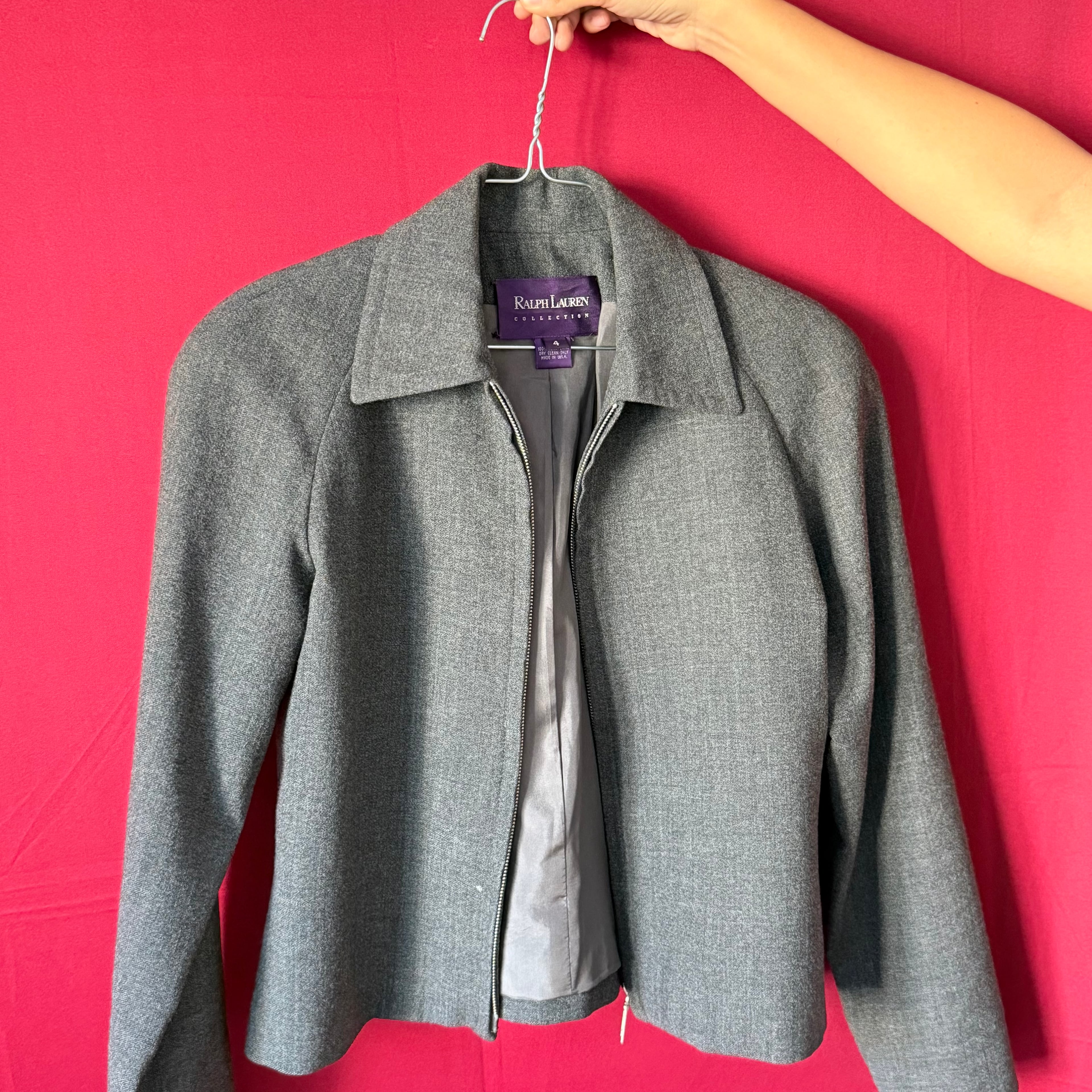 Ralph Lauren Collection – Quiet Elegance Wool Jacket