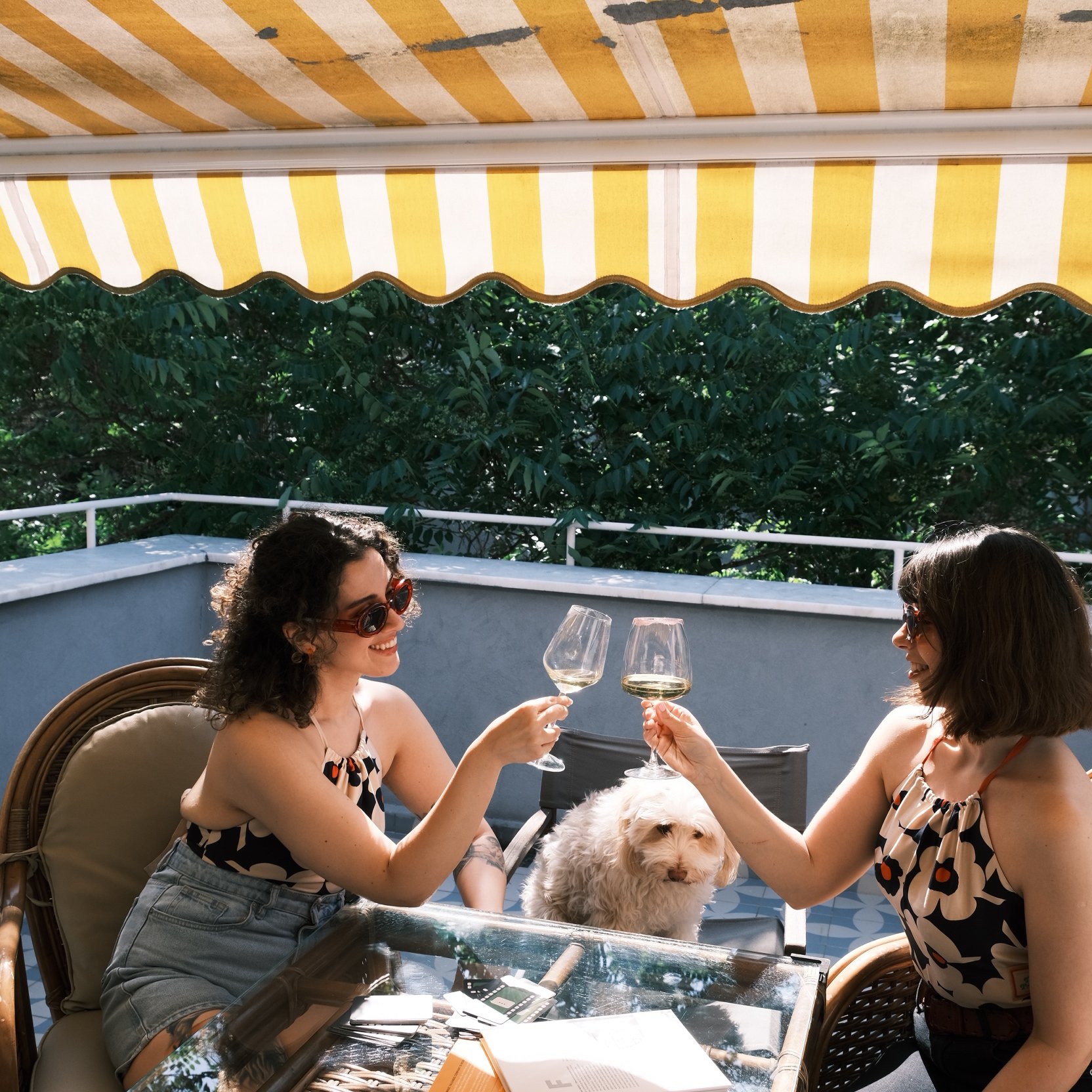 Reversible Hankie Halter Top (Golden Hour)