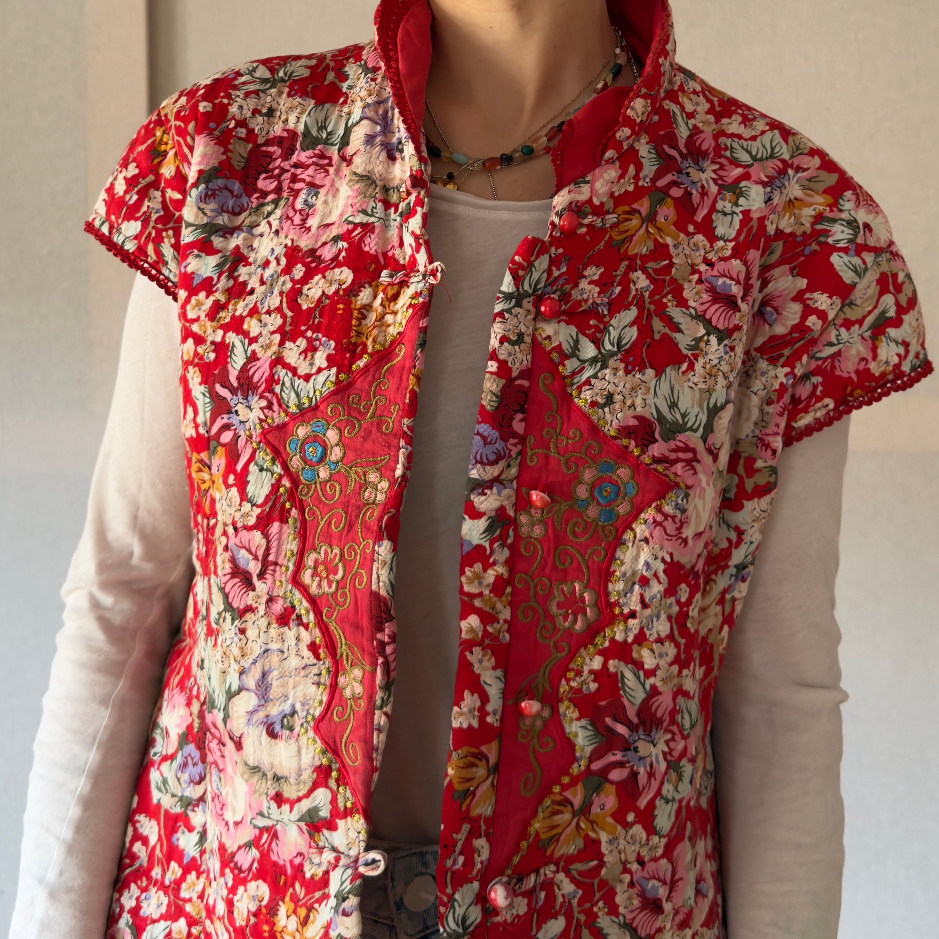 Oriental Bloom Vest