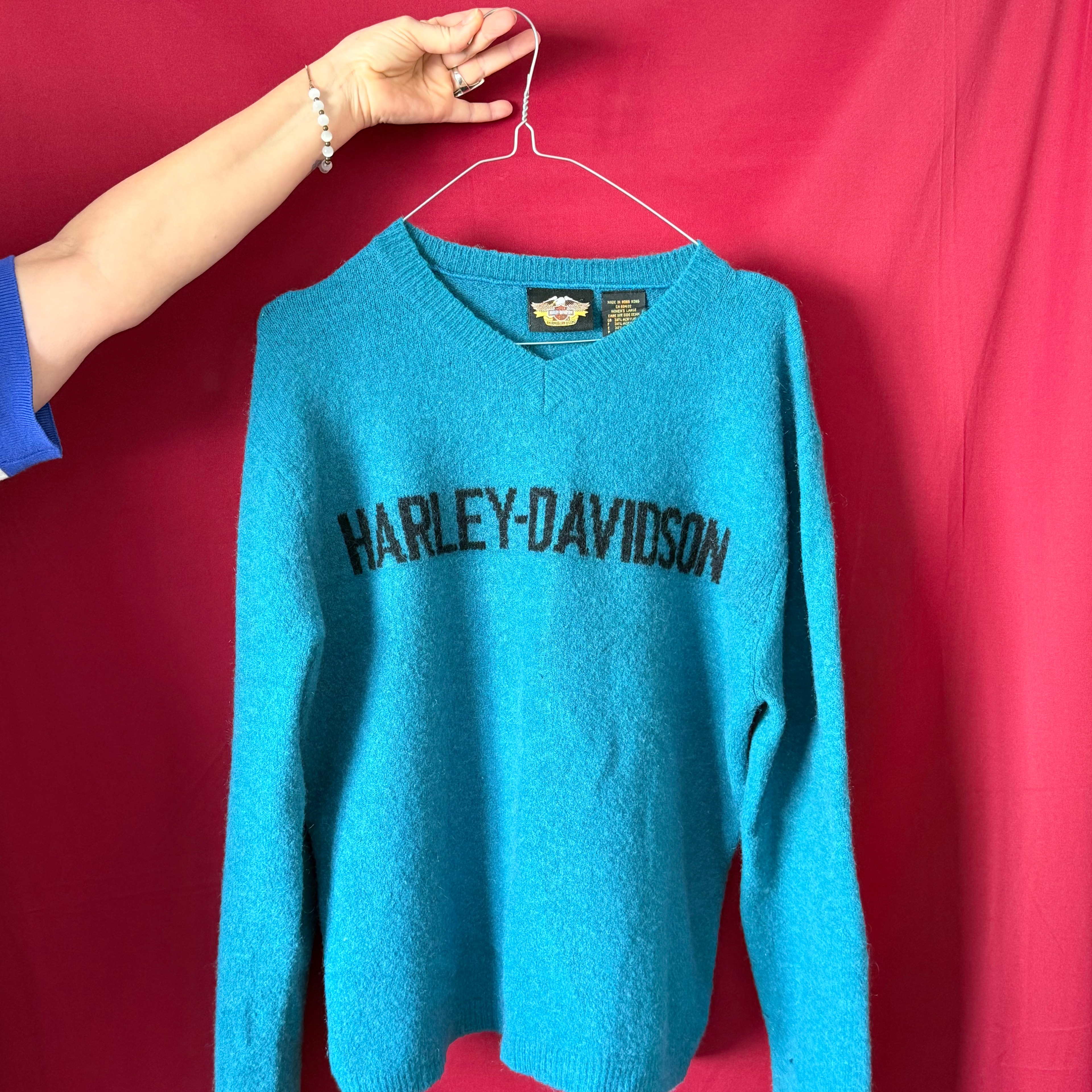 Vintage Harley Davidson Knit