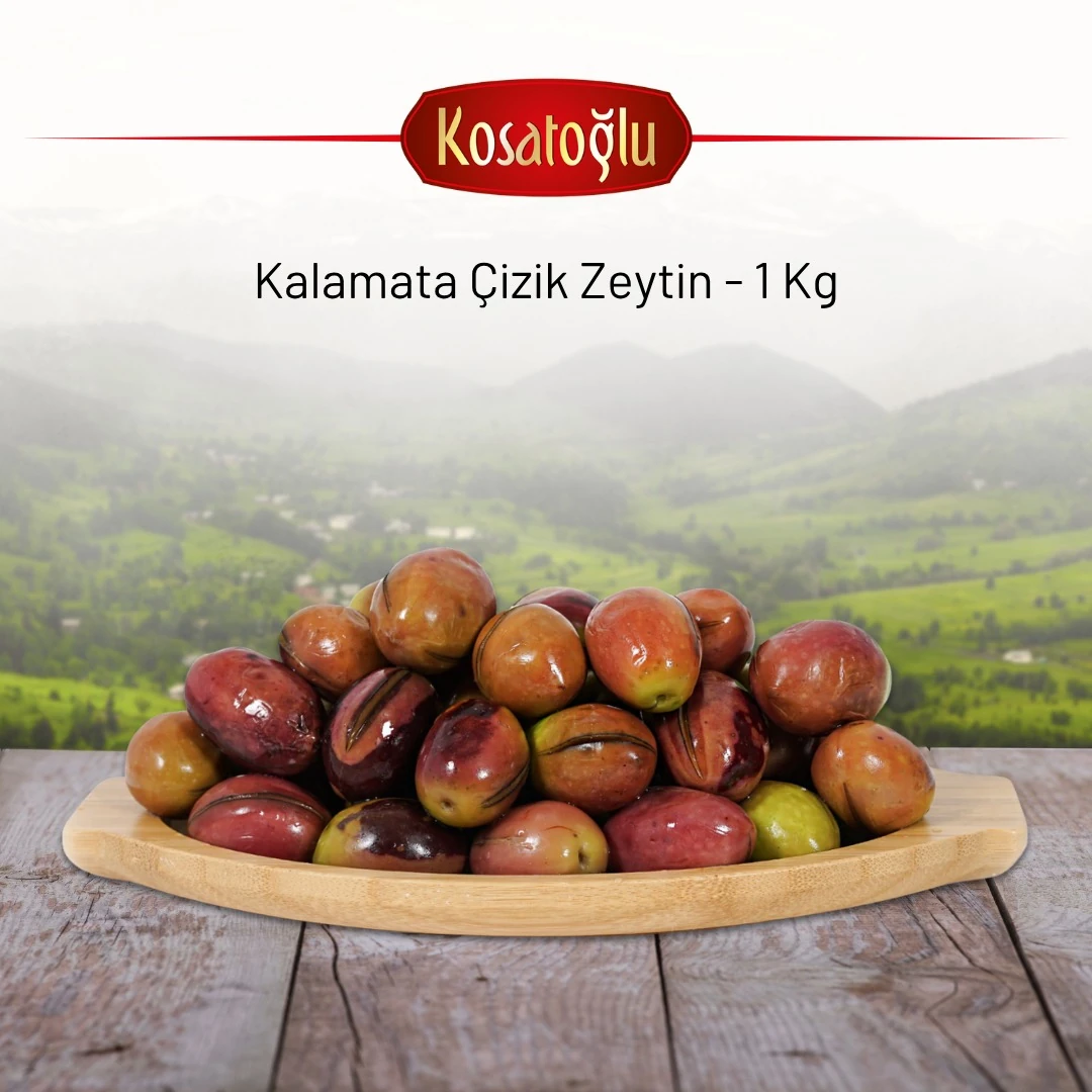 Kalamata Çizik Zeytin - 1 Kg