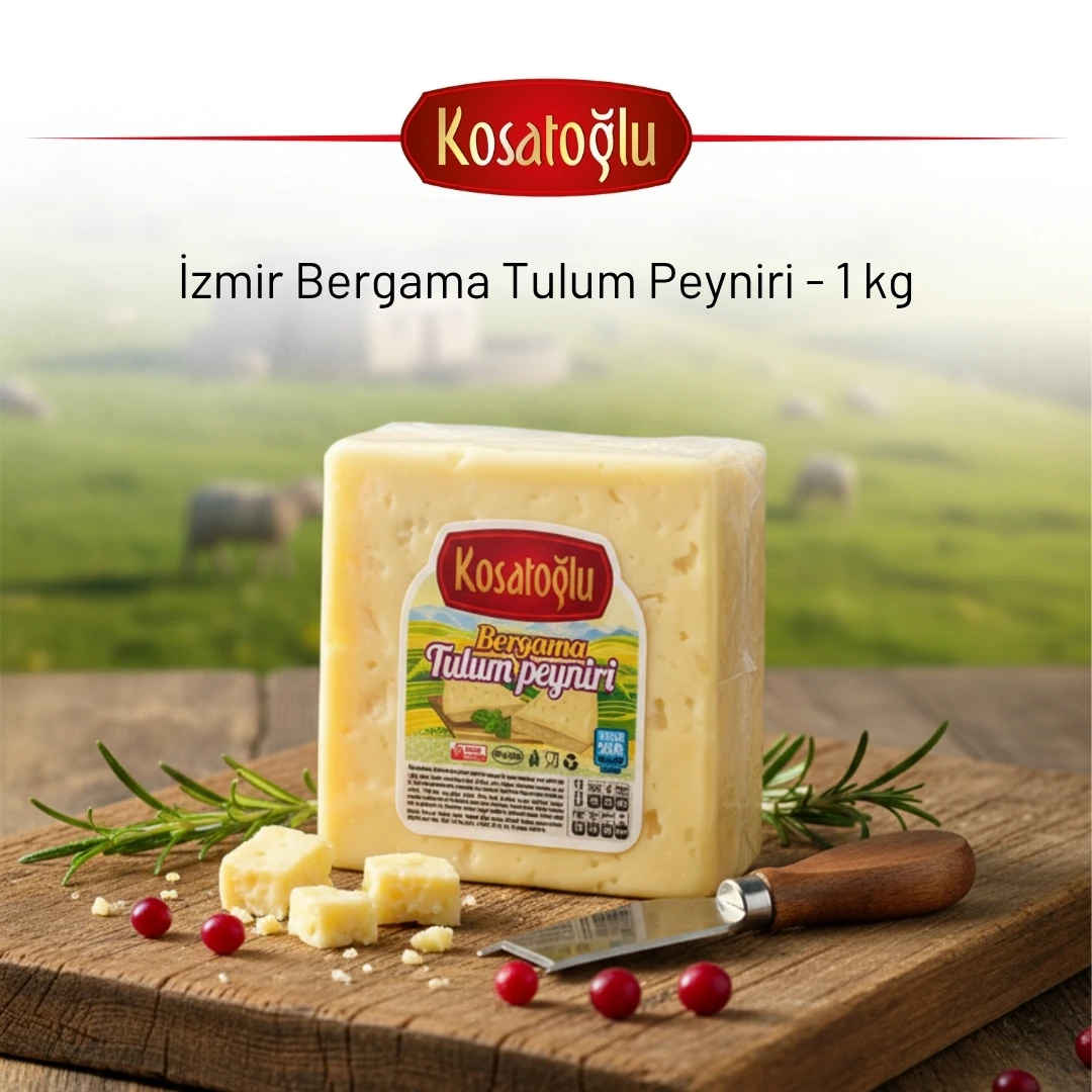 İzmir Bergama Tulum Peyniri - 1 Kg