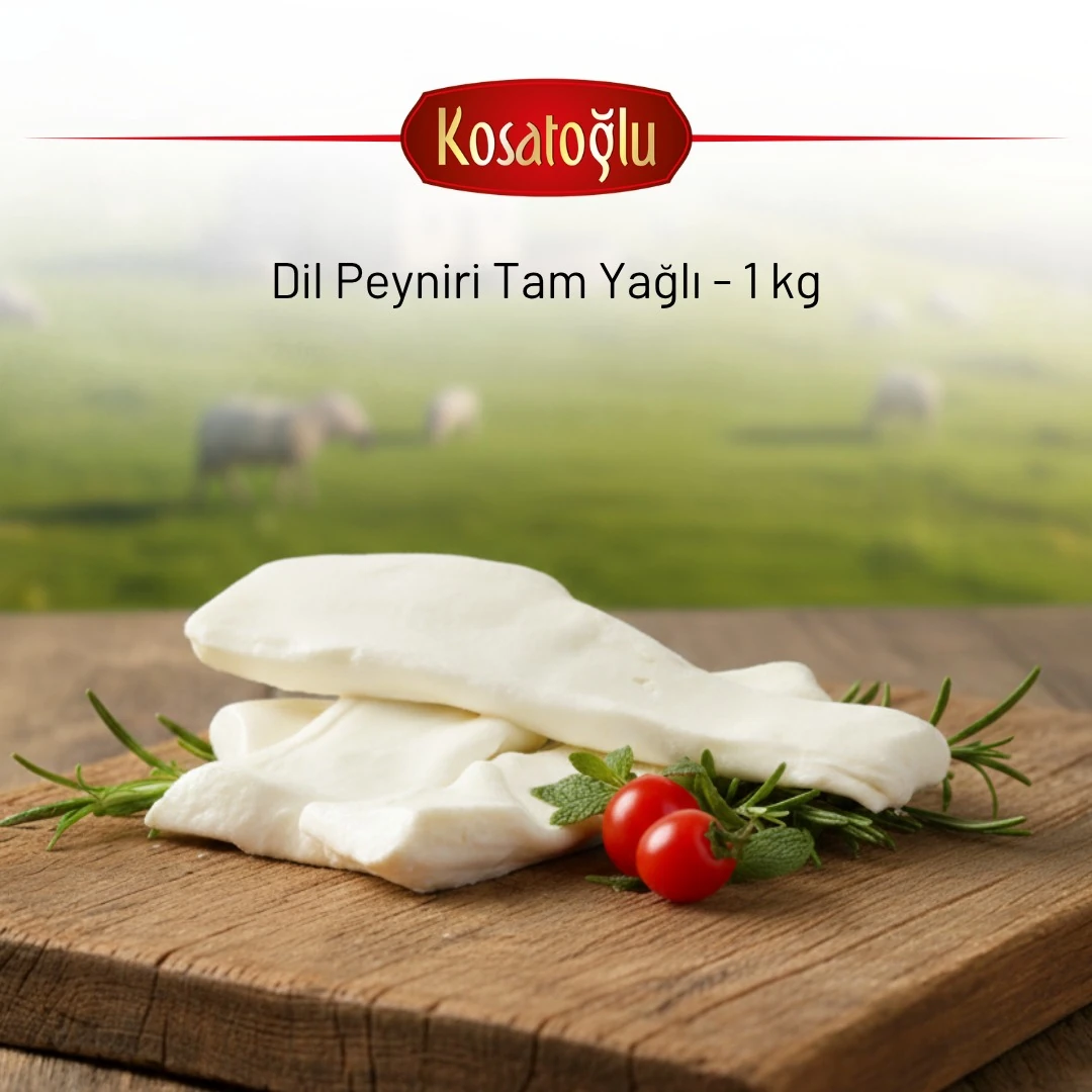 Dil Peyniri Tam Yağlı - 1 kg