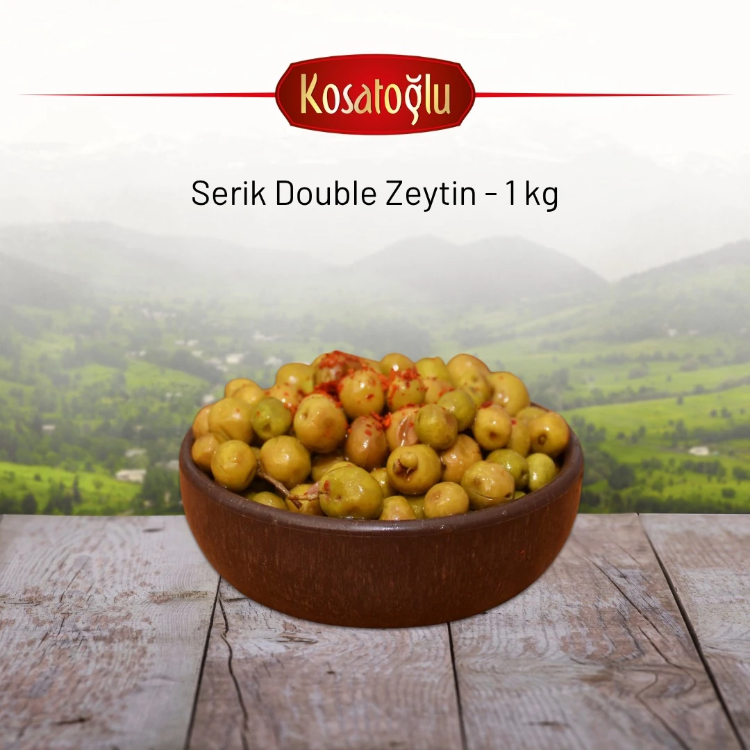 Serik Double Zeytin - 1 kg