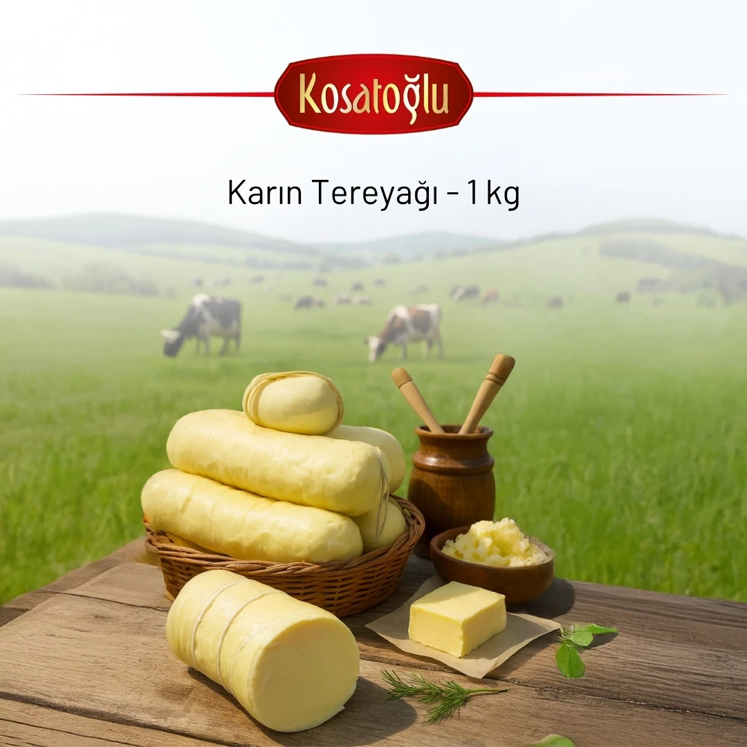 Karın Tereyağı - 1 Kg