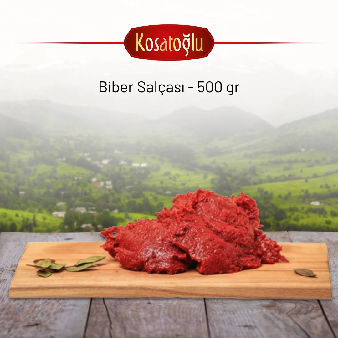 Biber Salçası - 500 gr