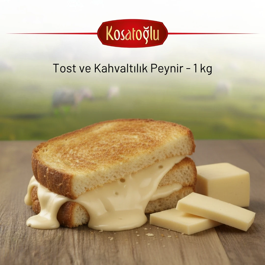 Tost ve Kahvaltılık Peynir - 1 Kg