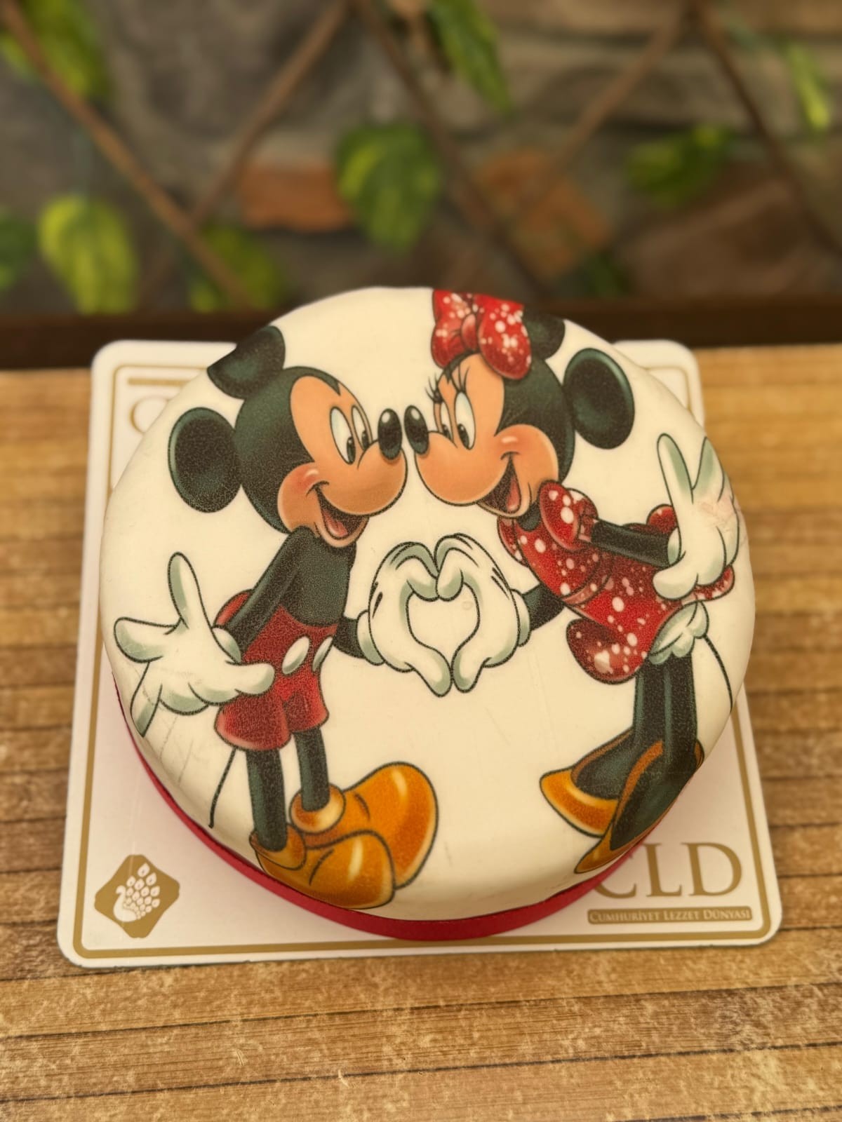 3D HD Pasta Mickey Mouse