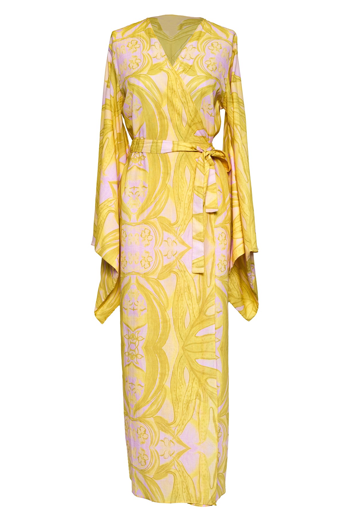 Lime Seminyak Desen Kimono