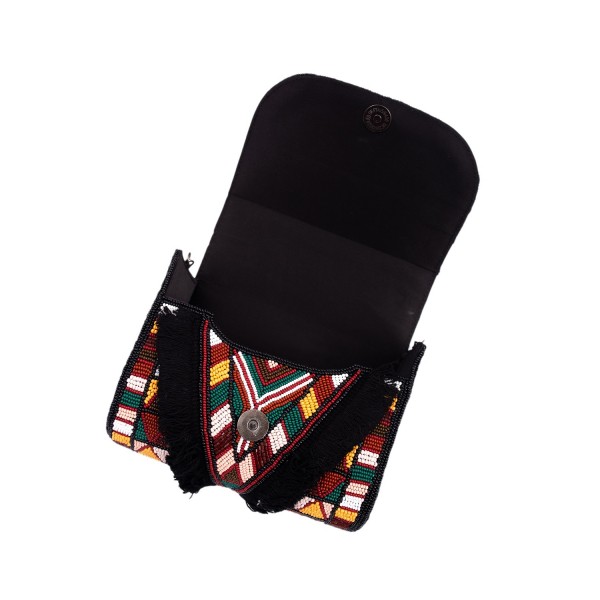 Ethno Box Beaded Bag