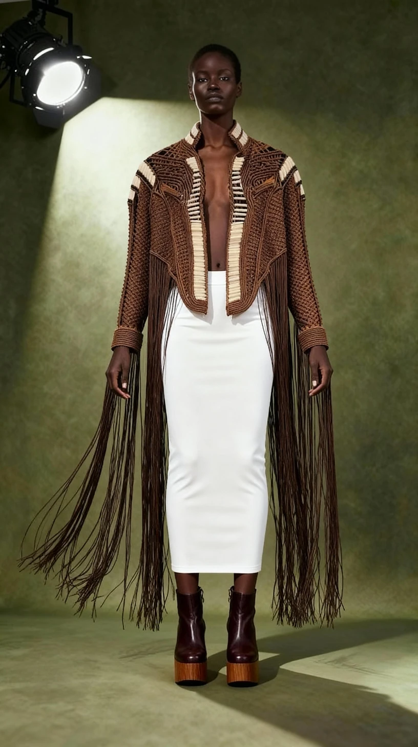 Ancient Tree Macrome Jacket