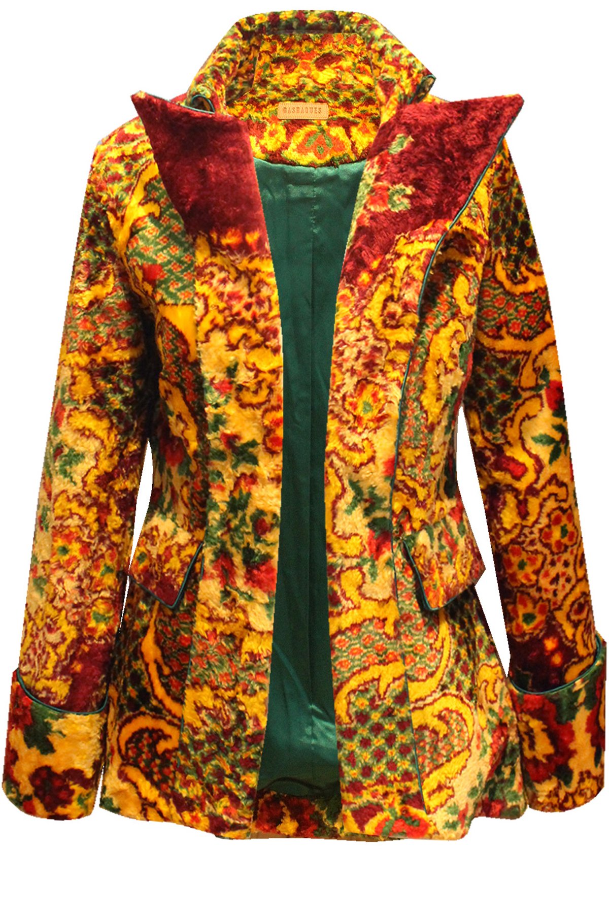 Traditional Patterned Woven Napoleon Jacket Special Edition & Single Piece