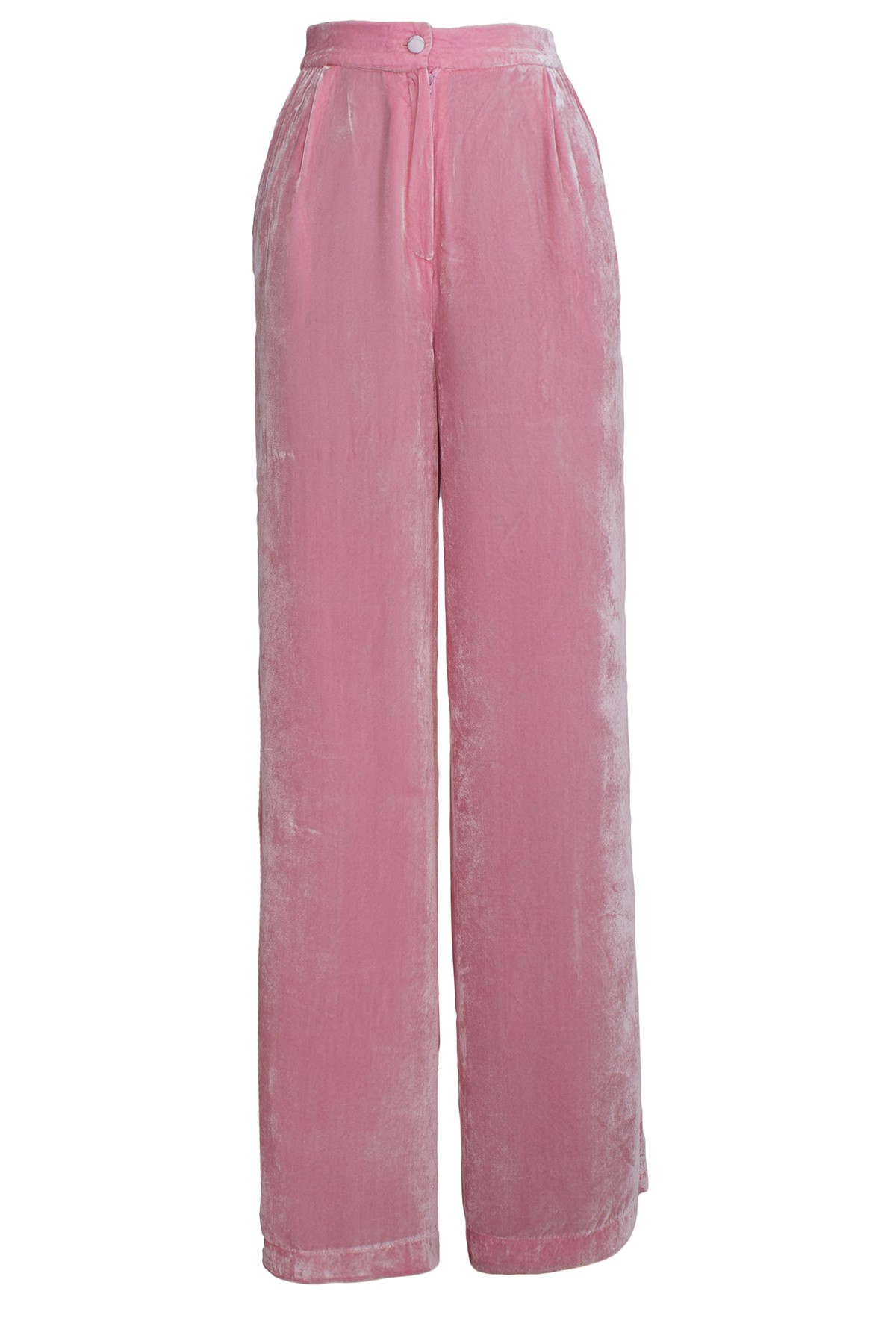 Silk Velvet Trousers