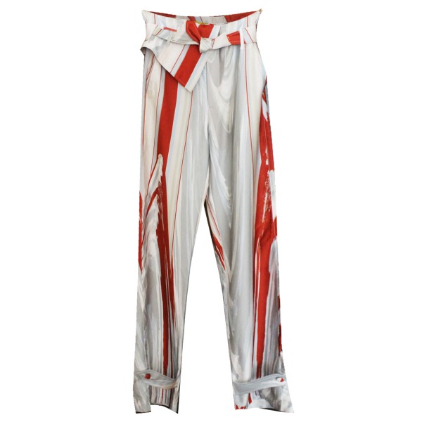 Fluid Marble Trousers -40