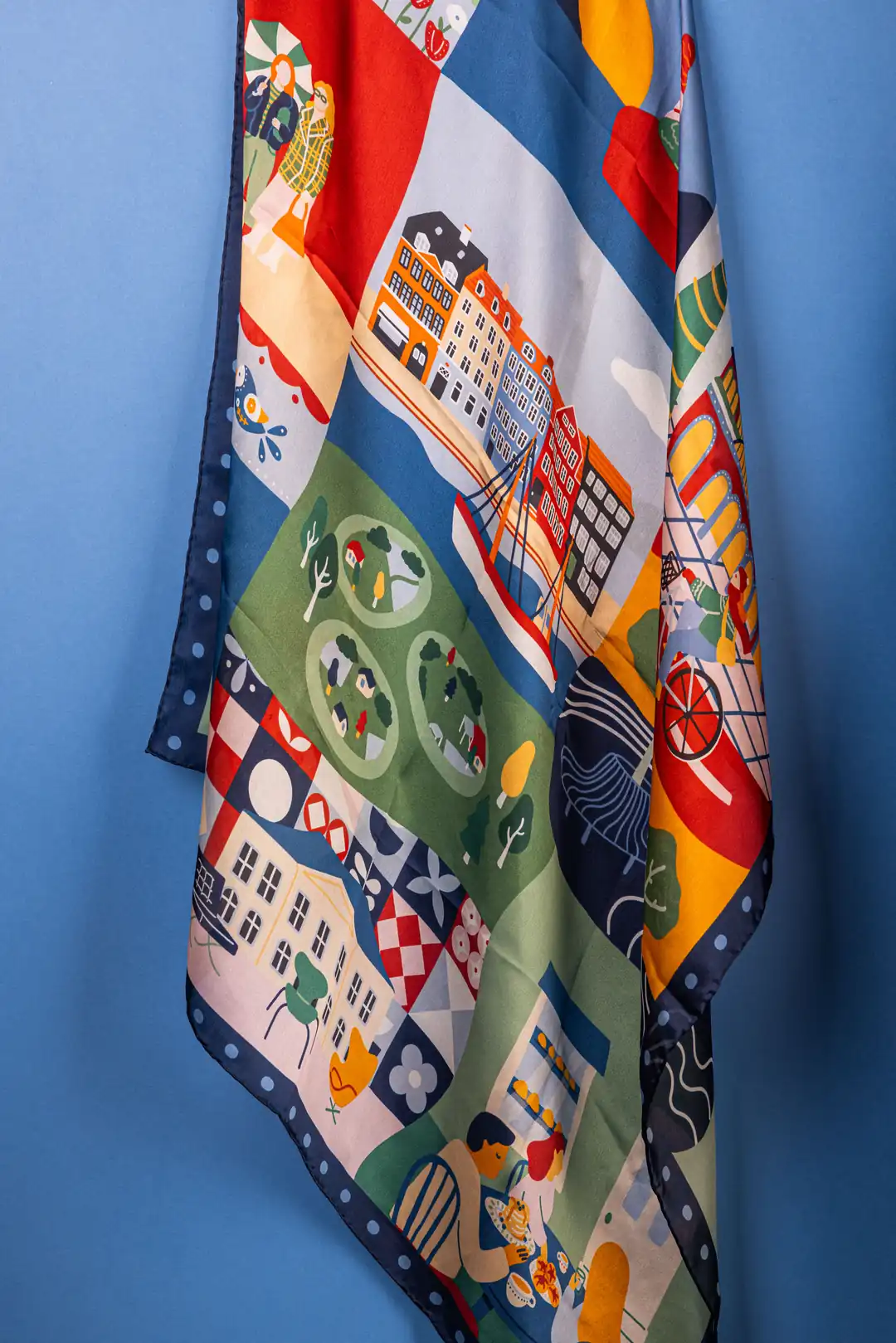 Kopenhag 100 İpek Fular