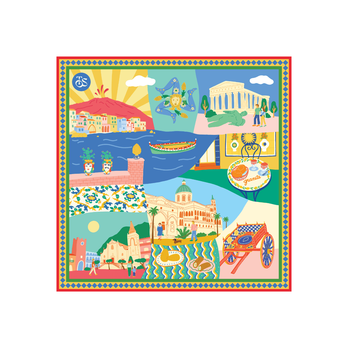 Sicilya Fular & Bandana