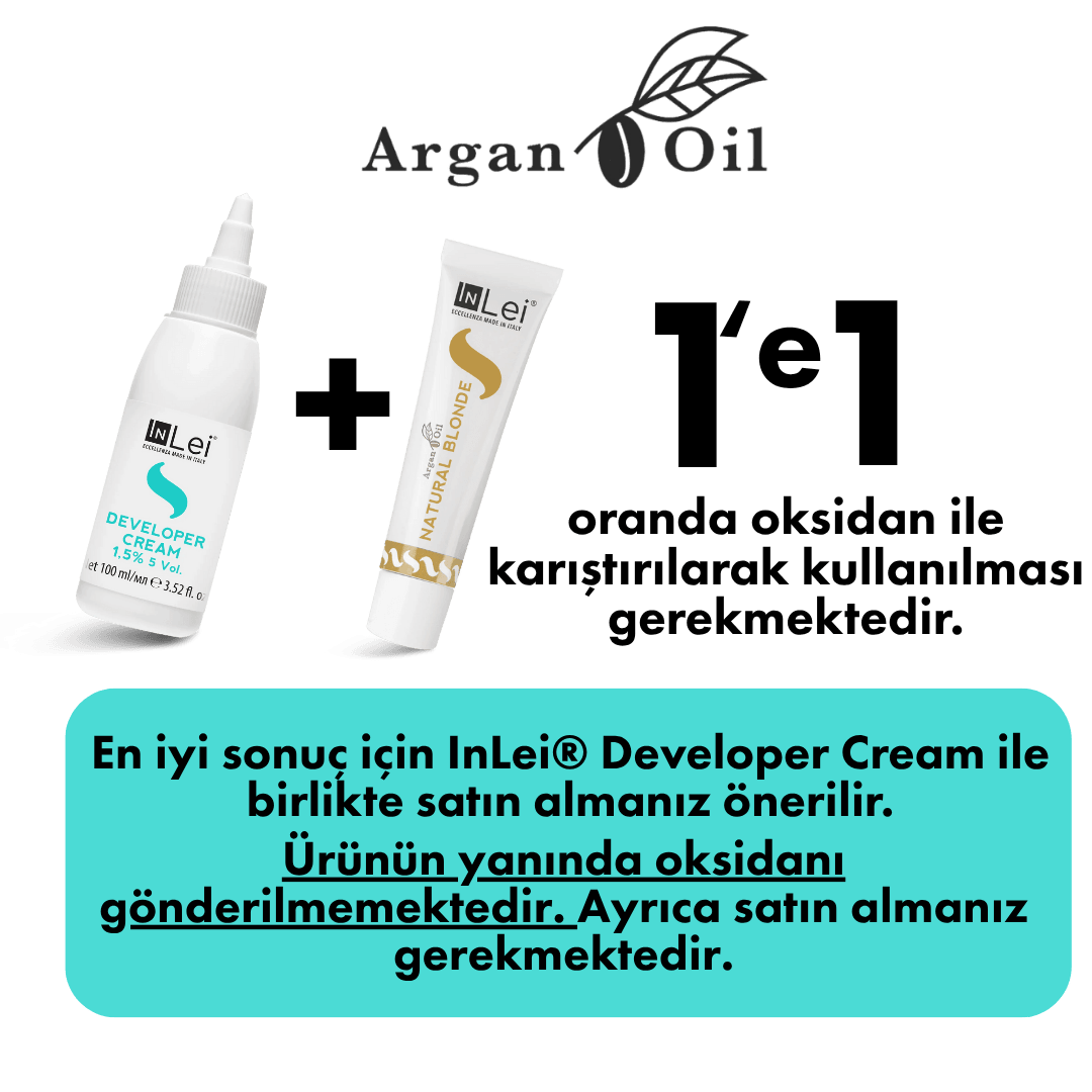 NATURAL BLONDE Argan Yağlı Kaş ve Kirpik Boyası 15 ml