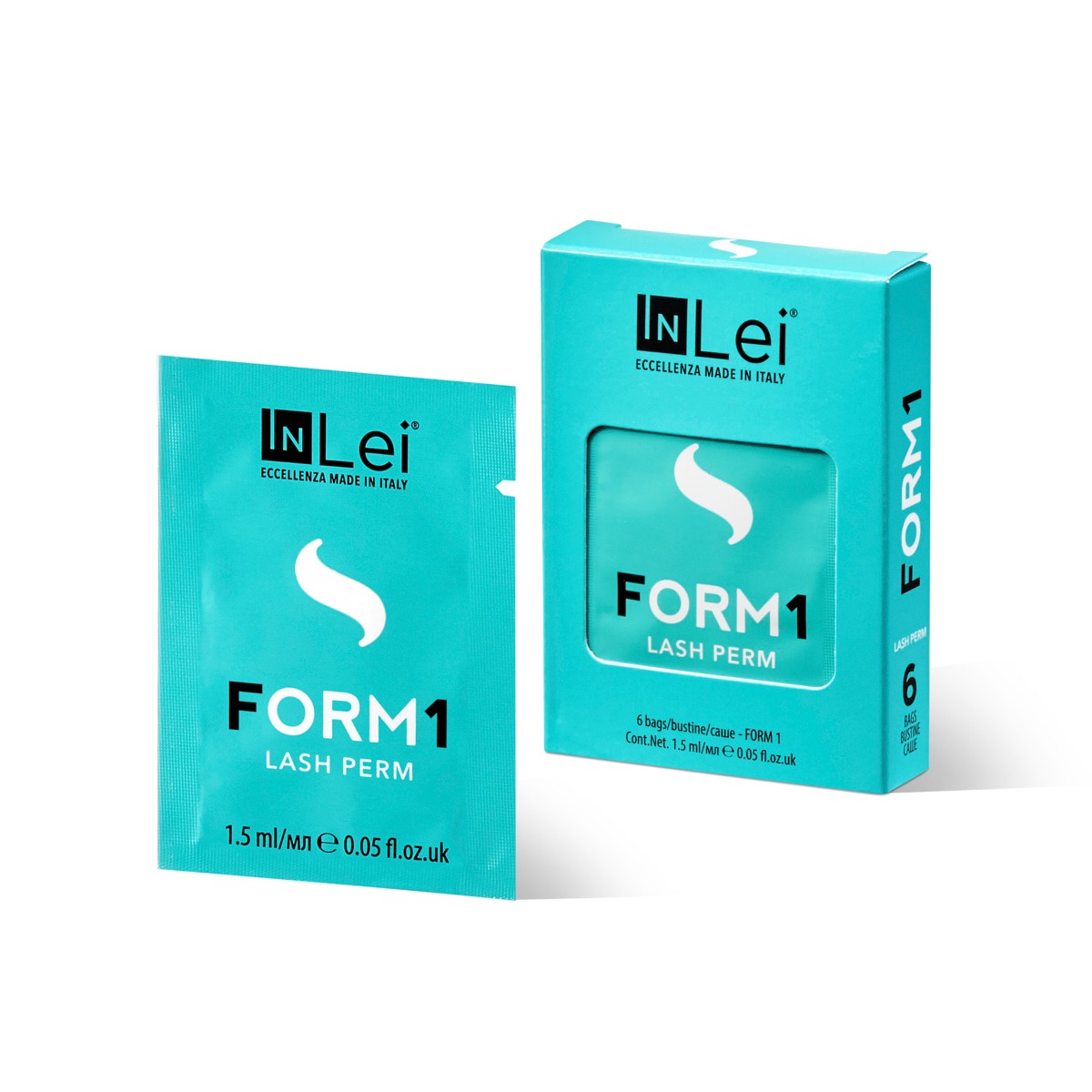 InLei® Перманентный состав для ресниц «FORM 1» упаковка 6 шт Х 1,5 мл