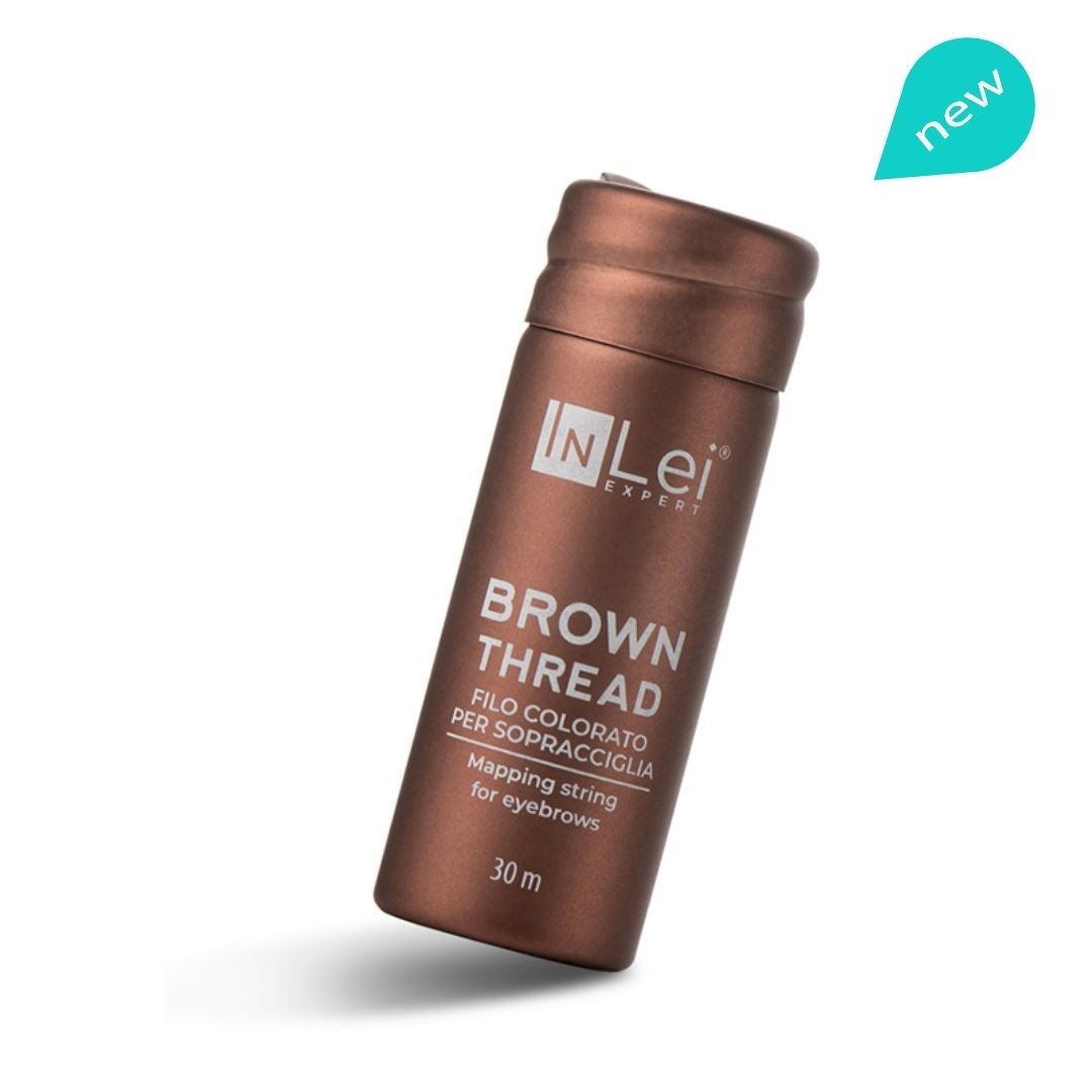 InLei® Brown Thread Profesyonel Kaş Tasarım İpi