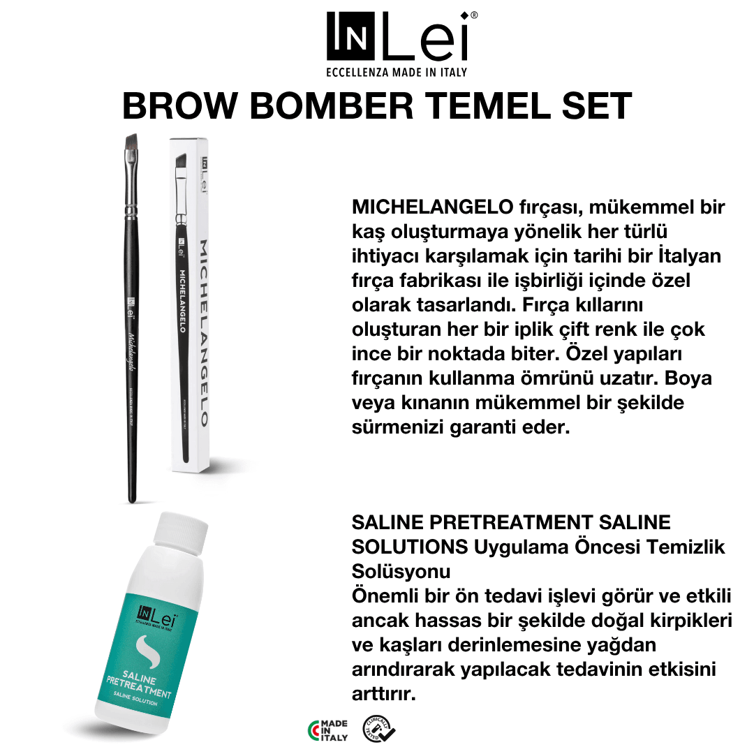 BROW BOMBER TEMEL SET Kaş Laminasyonuna Profesyonel Başlangıç