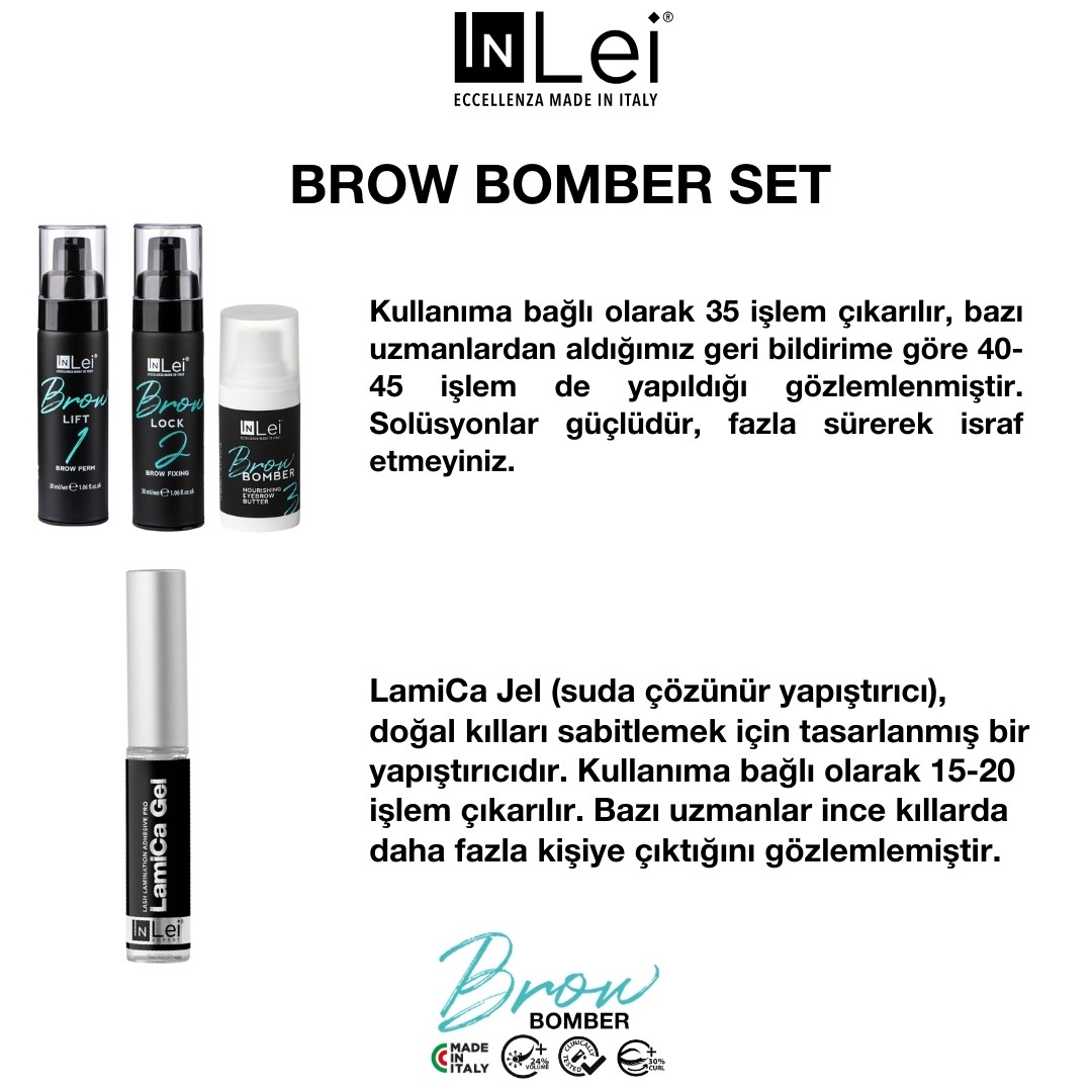 InLei® Brow Bomber Kaş Laminasyon Temel Set