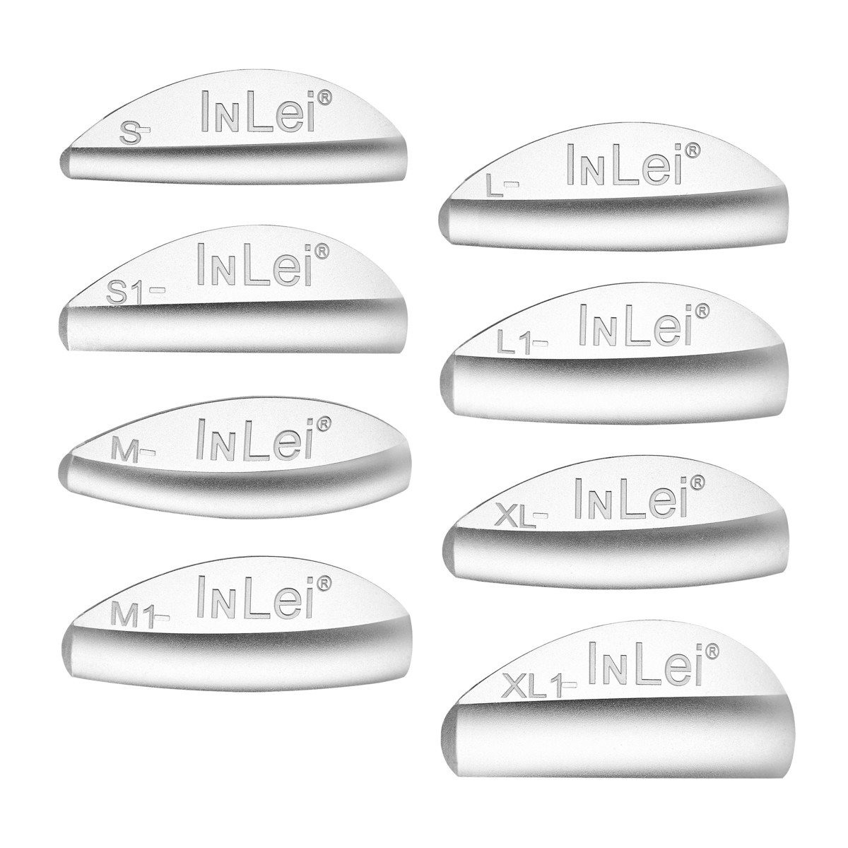 InLei® TOTAL - Silicone Lash Curlers (8 pairs)